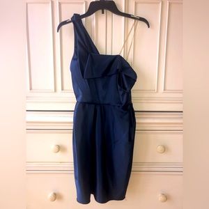 Navy Blue Cocktail Dress Size Small